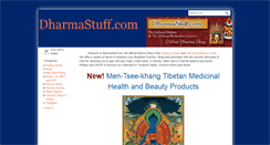 Desktop Screenshot of dharmastuff.com